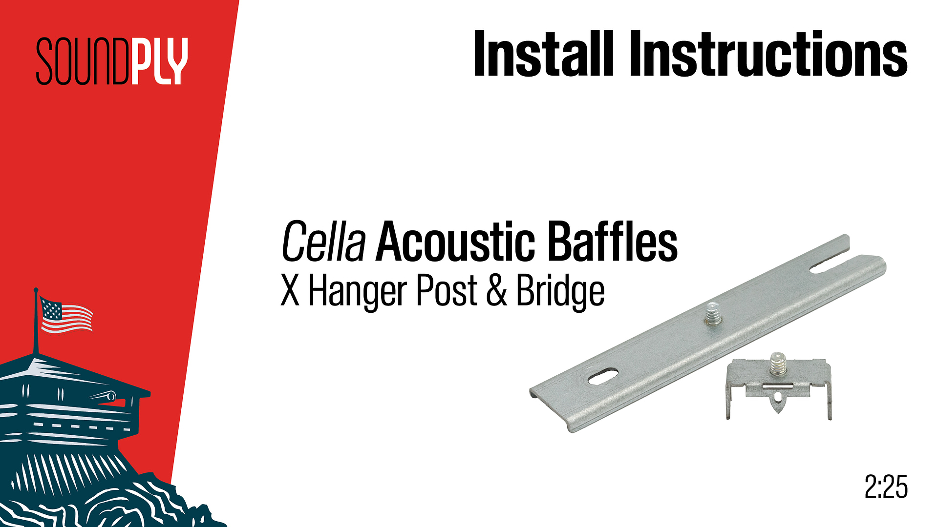 Cella Acoustic Baffles Install Instructions