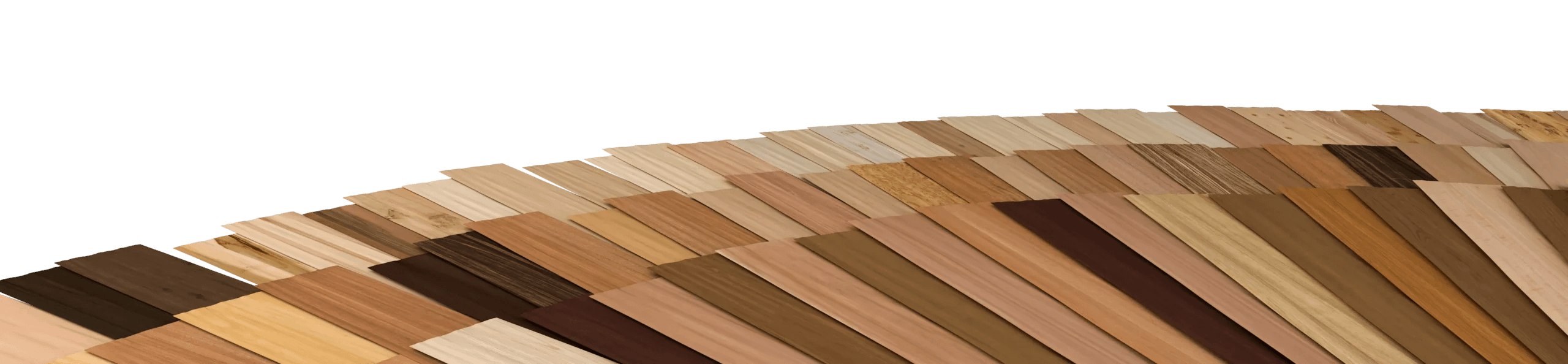 Hundreds of Real Wood Veneers