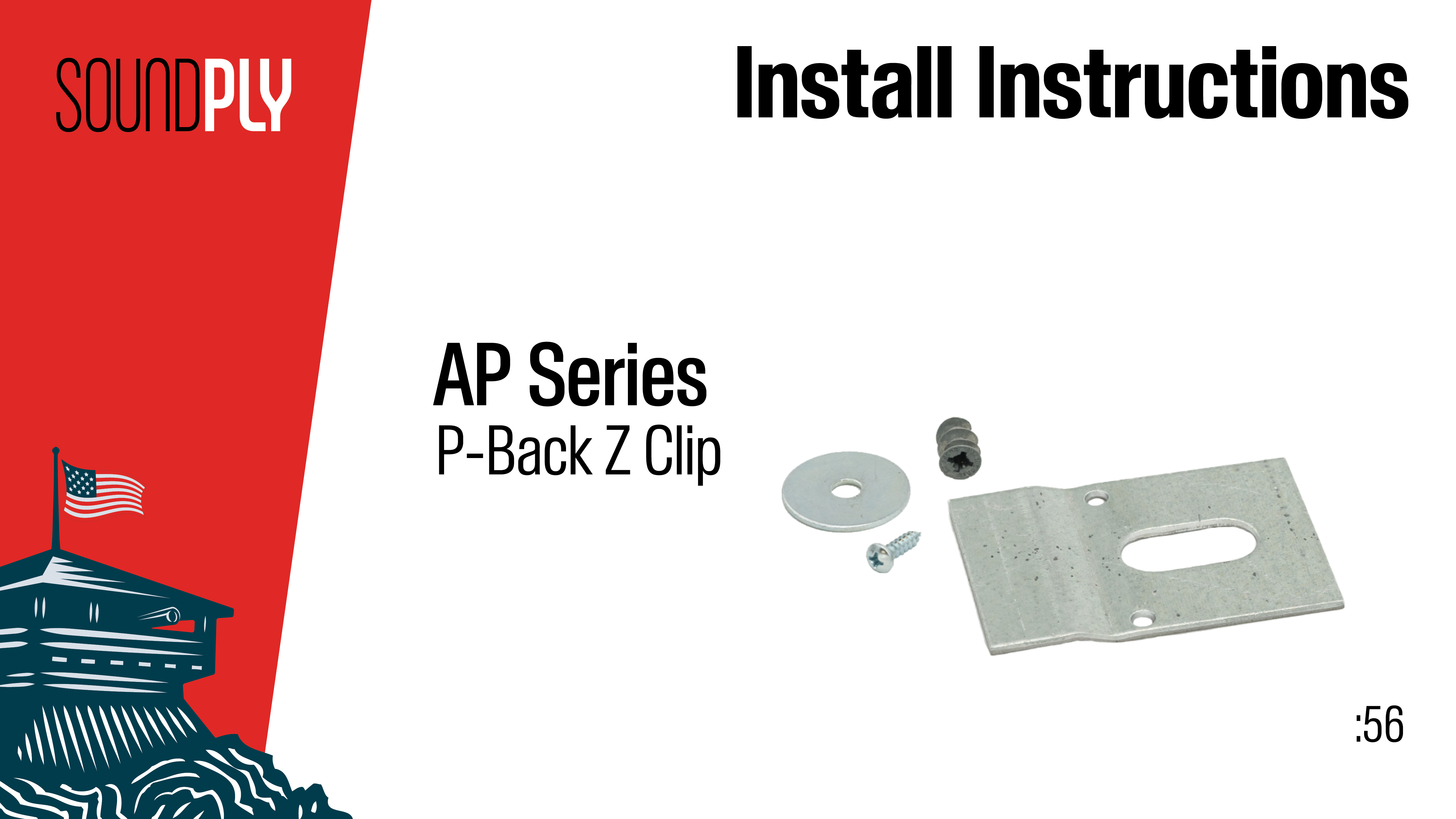 Latus AP Series P-Back Z-Clip Video