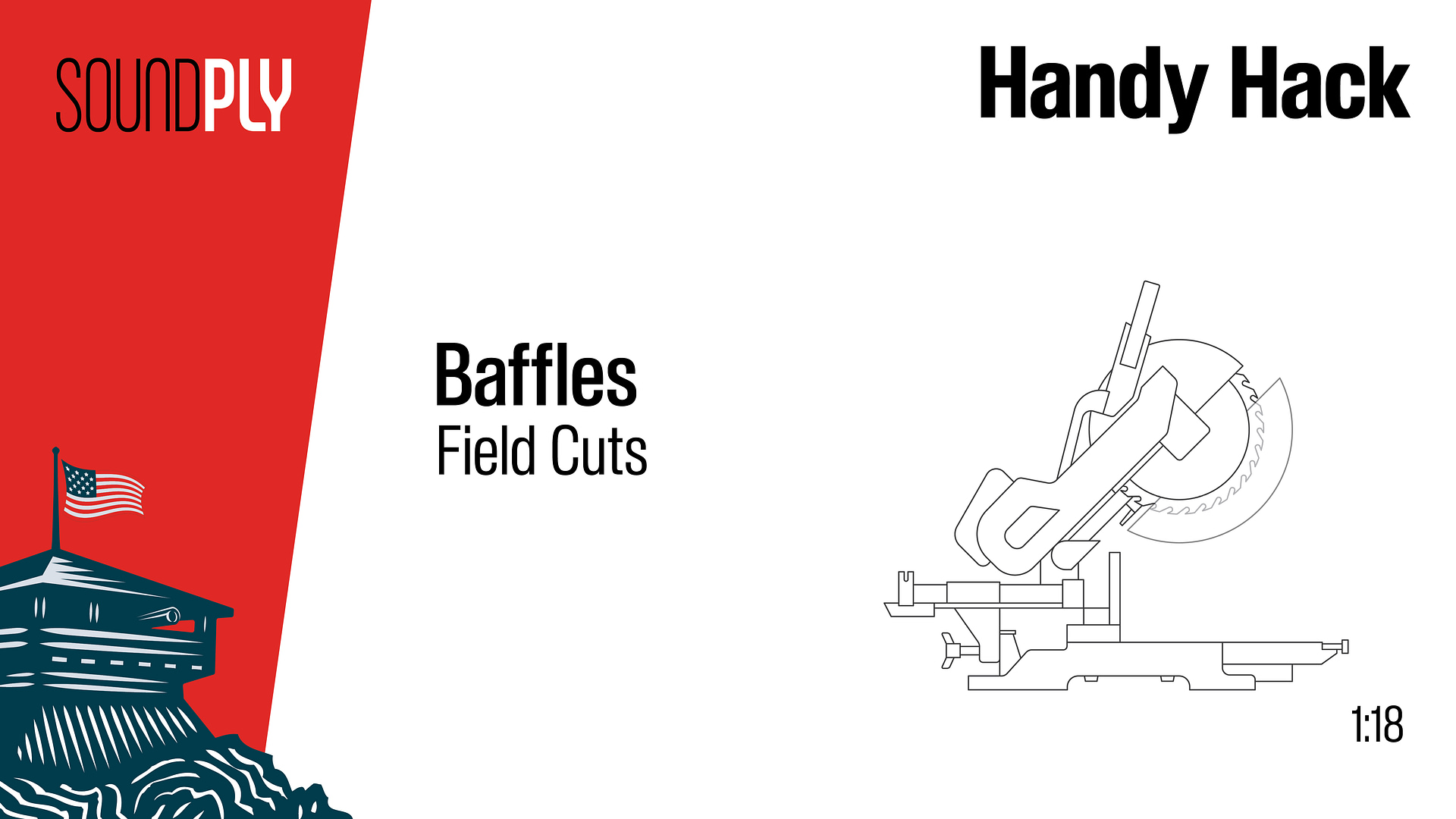 Tips on how best to cut baffles.
