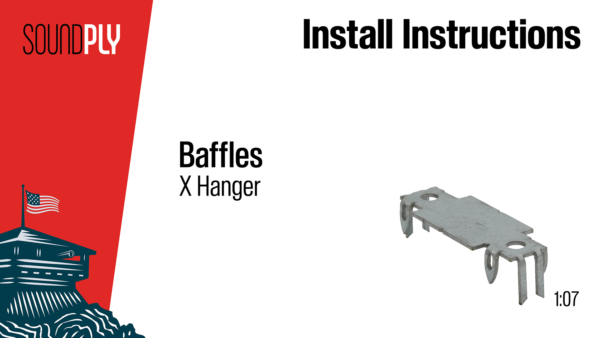Baffles X-Hanger Install Video